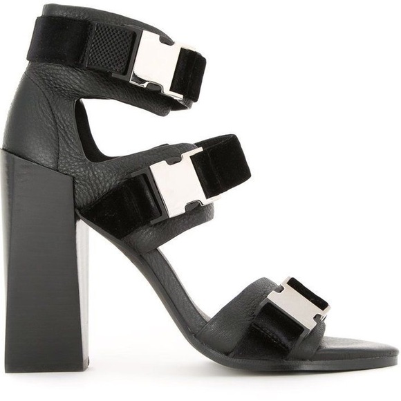 Manning Cartell Transformer Buckle strap block Heels - Picture 5 of 15